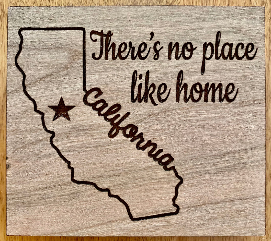 No Place Like Home - California Magnet